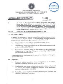 NATIONAL BUDGET CIRCULAR NO. 573.